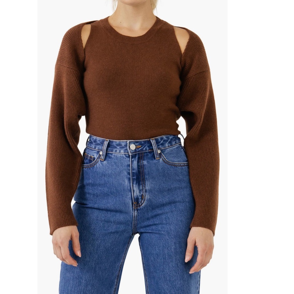🤍Edless rose sweater 2 piece 🤍 size L